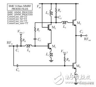 低噪放電路結(jié)構(gòu)示意圖