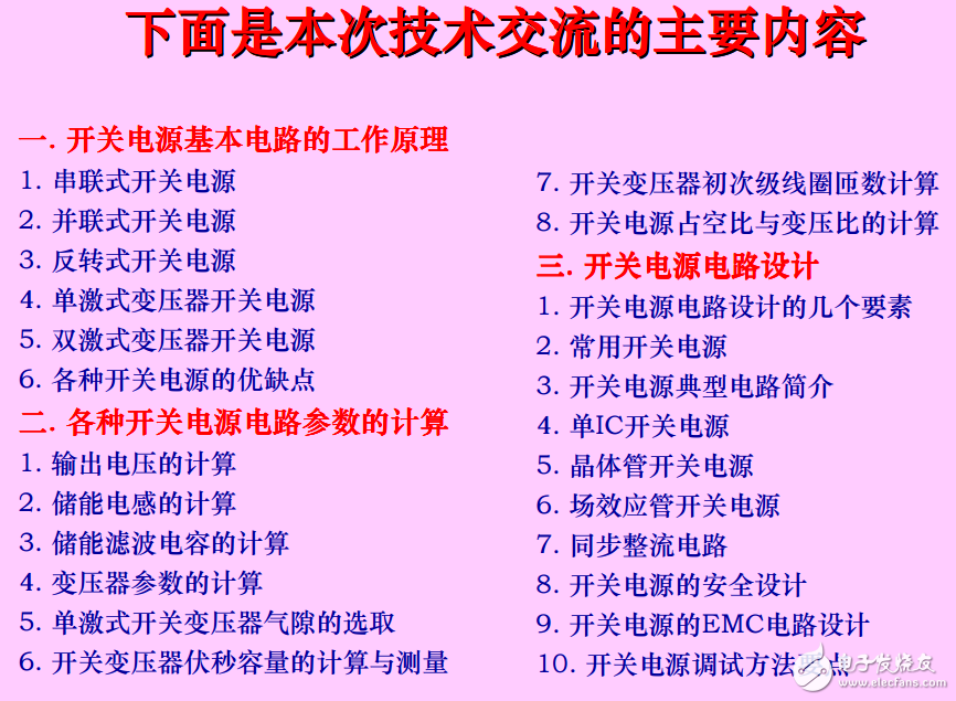 開關電源的工作原理與電路設計