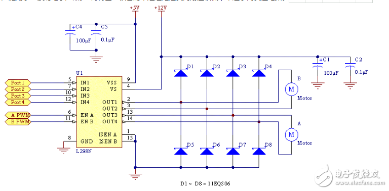 L298N中文資料匯總_L298N引腳圖及功能_工作原理_特性參數(shù)及典型驅(qū)動(dòng)電路