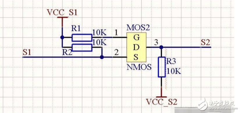 3v和5v雙向電平怎么轉換電路