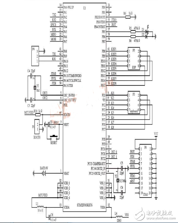 基于STM32F103和nRF24L01的近程無線數傳系統設計
