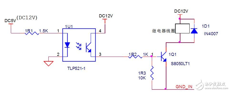 光耦繼電器的工作原理_光耦繼電器的作用_光耦驅動繼電器電路