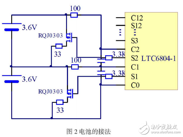 基于LTC6804的電池管理系統設計