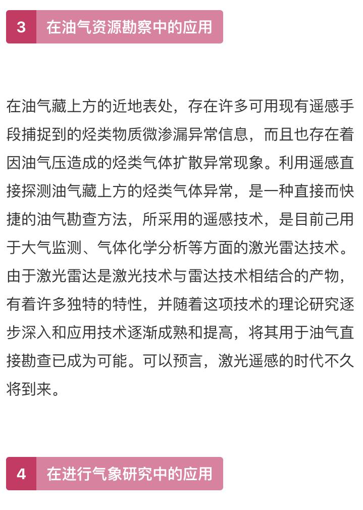 激光雷達技術應用的詳細分析