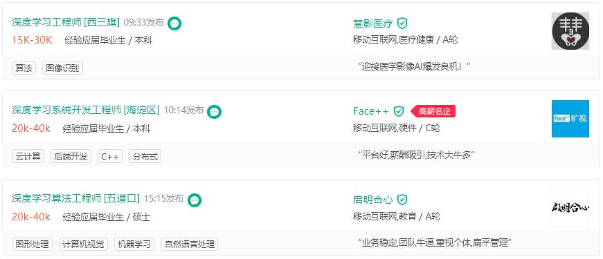 深度學習的發展前景與深度學習的培訓