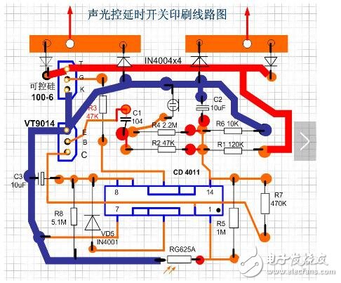 cd4011應用電路匯總（延時/定時/開關/脈沖倍頻器）