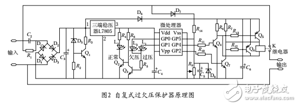 自恢復(fù)式過欠壓保護(hù)器的設(shè)計原理