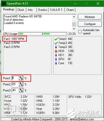 speedfan控制電腦風扇轉速
