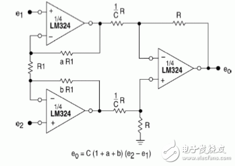 lm324典型應用電路圖大全（11款lm324運算放大器電路圖分享）