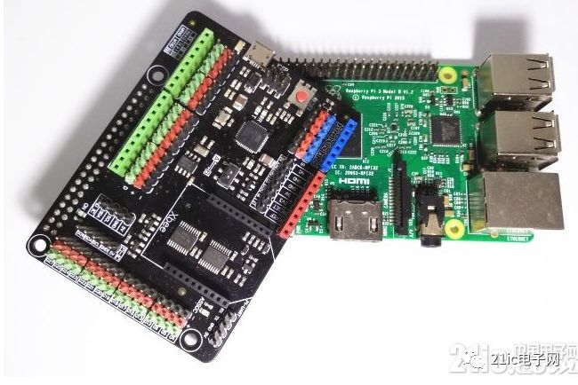 基于具有Arduino Leonardo的樹莓派擴(kuò)展板的介紹