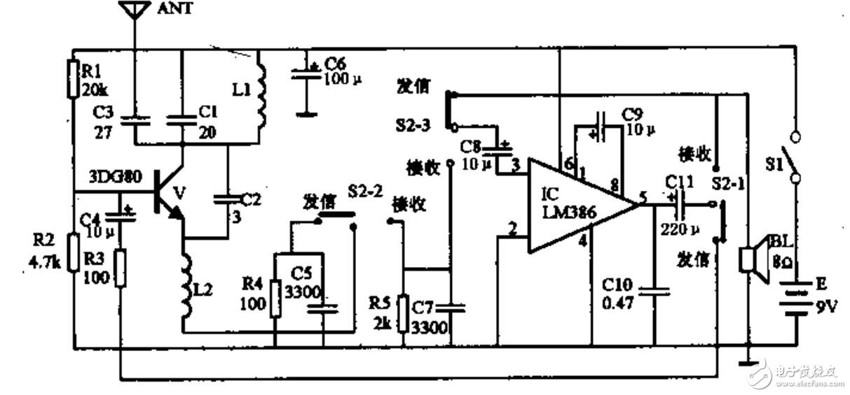 自制簡(jiǎn)易無(wú)線對(duì)講機(jī)_自制無(wú)線電對(duì)講機(jī)制作