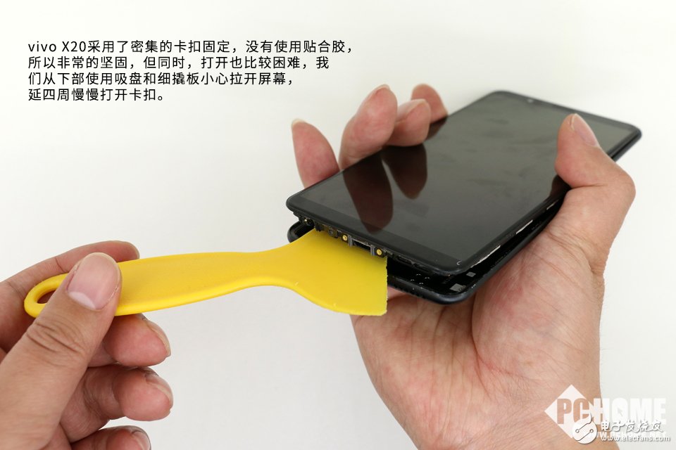 為拆瘋 外觀時尚內部講究 vivo X20拆解