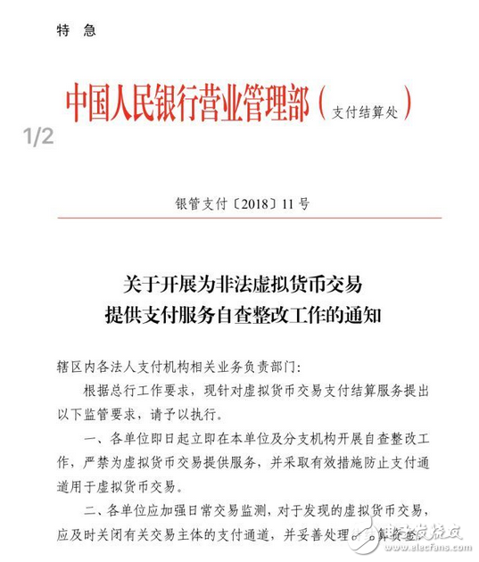 央行禁止轄內支付機構提供服務，虛擬貨幣遭遇政策最高壓