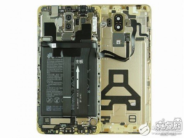 [圖]華為Mate 9拆解：做工整齊、用料扎實(shí)