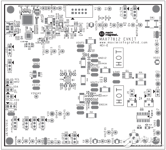MAX77812四相大電流降壓穩壓器解析（優勢、電路圖、特性）