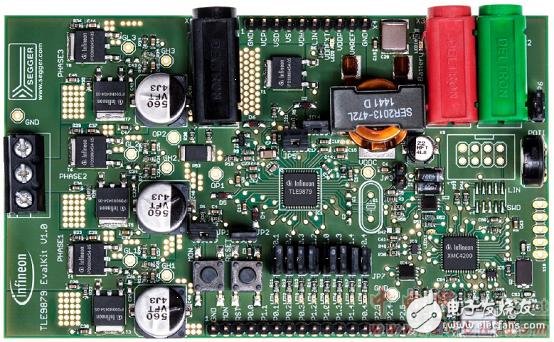 Infineon TLE9879單片汽車三相電機驅動方案