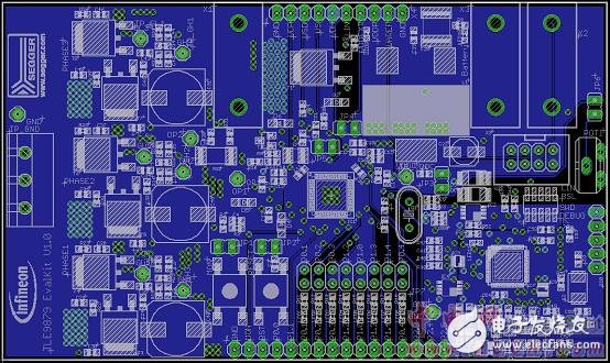 Infineon TLE9879單片汽車三相電機驅動方案
