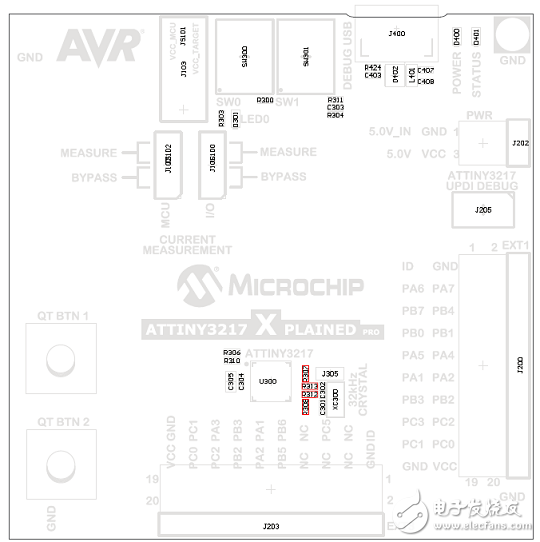 [原創] Microchip ATtiny32(16)17 8位tinyAVR MCU開發方案